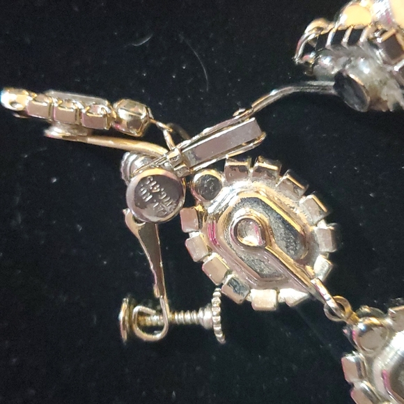 Signed With Pat # 475 Vintage Earrings - Picture 5 of 5